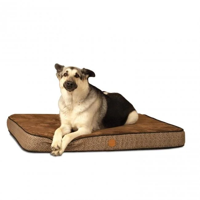 Durable pet pee pad-K&H Pet Products Superior Orthopedic Mocha Pet Bed