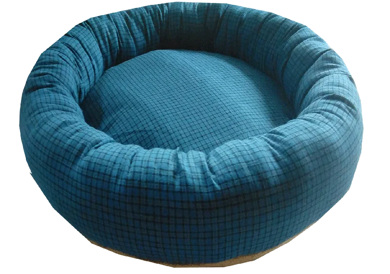 Mint pet calming band-Kiwi Wool Sausage Bed Medium