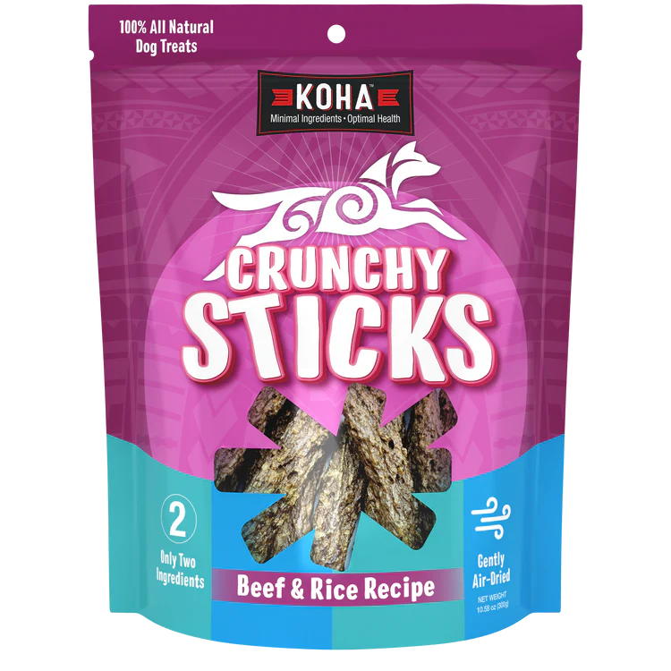 Acrylic hamster play cage-KOHA DOG CRUNCHY BEEF STICKS 10.5oz