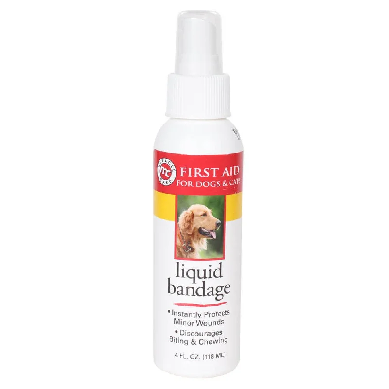 Snap-on pet seatbelt-Kwik-Stop Liquid Bandage Spray for Dogs and Cats, 4 oz