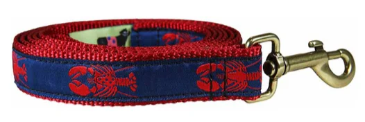 Knotted puppy tug rope-Navy/Red Lobster Dog Lead