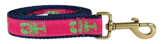 Thick pet training mat-Pink/Green Lobster Dog Lead