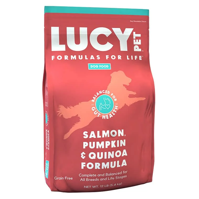 Flexible dog nose guard-Lucy Pet Salmon, Pumpkin & Quinoa Dry Dog Food – Exclusive Gut Health Formula