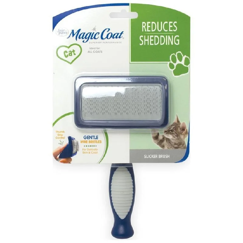 Woven dog nap mat-MAGIC COAT GENTLE SLICKER WIRE BRUSH FOR CATS