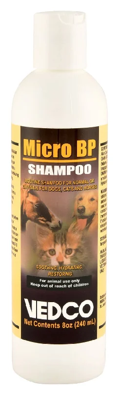 Textured pet grooming mitt-Micro BP (Benzoyl Peroxide) Shampoo