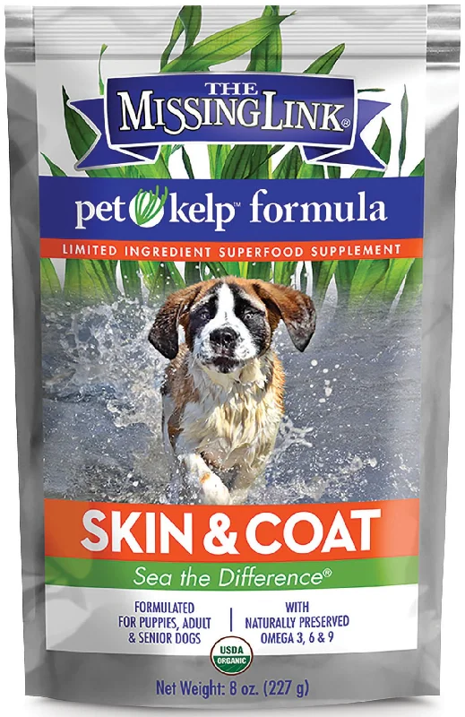 Pet-safe carpet cleaner-Missing Link Pet Kelp Skin & Coat Formula, 8 oz