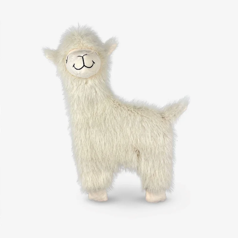 Pet-safe wood cleaner-My BFF ShaggyTan The Alpaca Dog Plush Toy