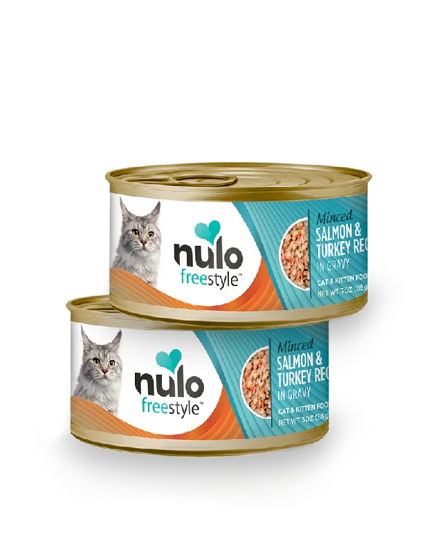 Precision pet nail scissors-Nulo FreeStyle Minced Salmon & Turkey Recipe in Gravy Cat & Kitten Food