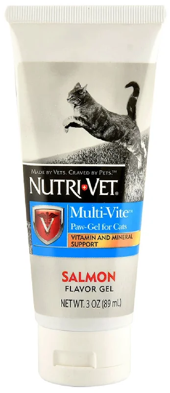 Herbal pet dental bites-Nutri-Vet Multi-Vite Paw Gel for Cats