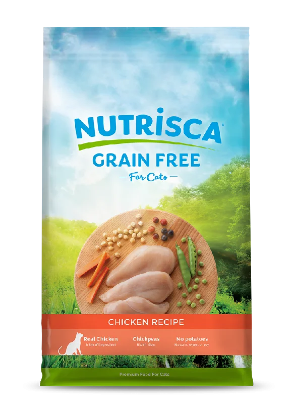 Compact cat litter tray-NUTRISCA Grain Free Chicken Recipe Dry Cat Food