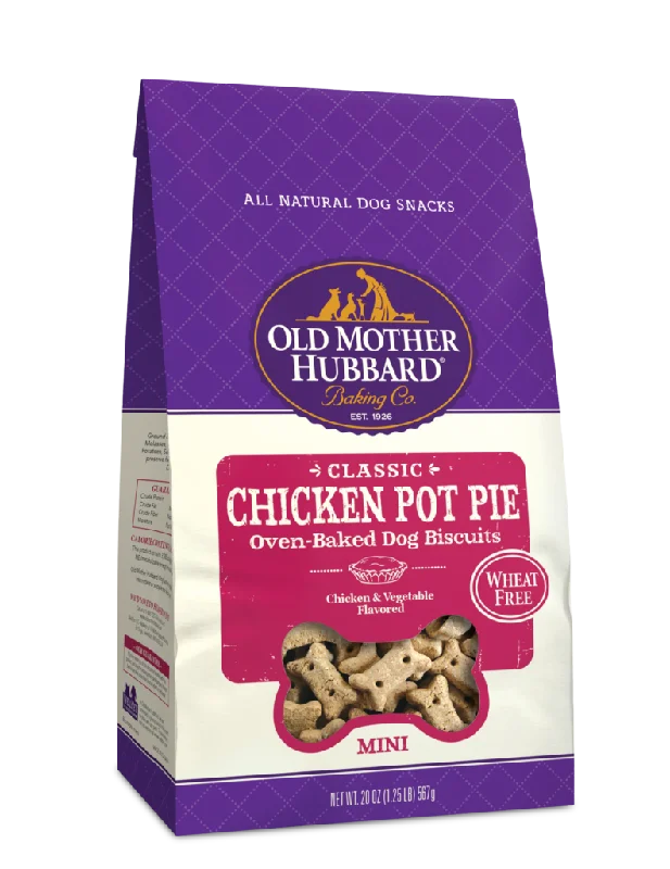 Thick pet training mat-Old Mother Hubbard Chicken Pot Pie Mini Dog Biscuits