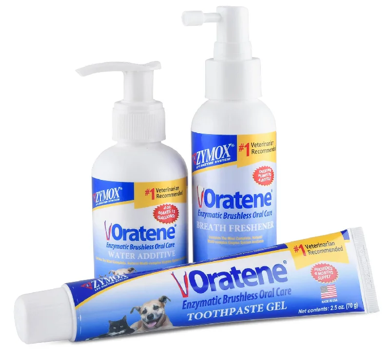 Peppermint pet spray-Oratene Complete Oral Care Kit