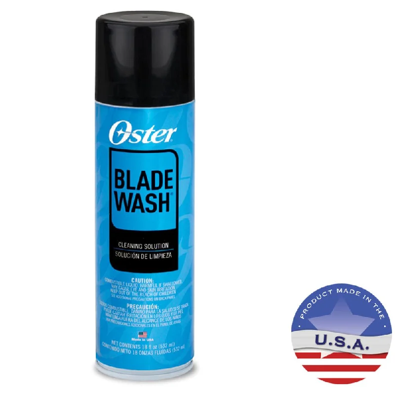 Essential oil pet spray-Oster Blade Wash Cleaning Solution, 18 oz