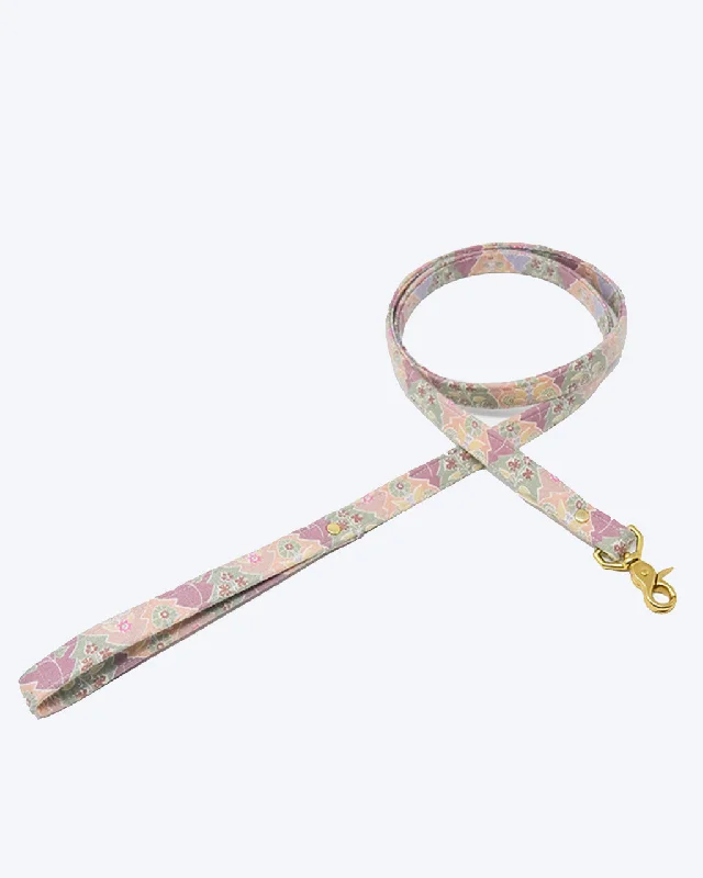 Weatherproof cat rest pod-FLORAL PASTEL LEASH by Honey Paws