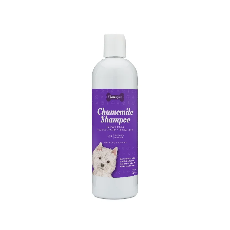 Elevated puppy water dish-PawsGive Chamomile and Oatmeal Soothing Itch Relief Shampoo for Dogs - 8oz