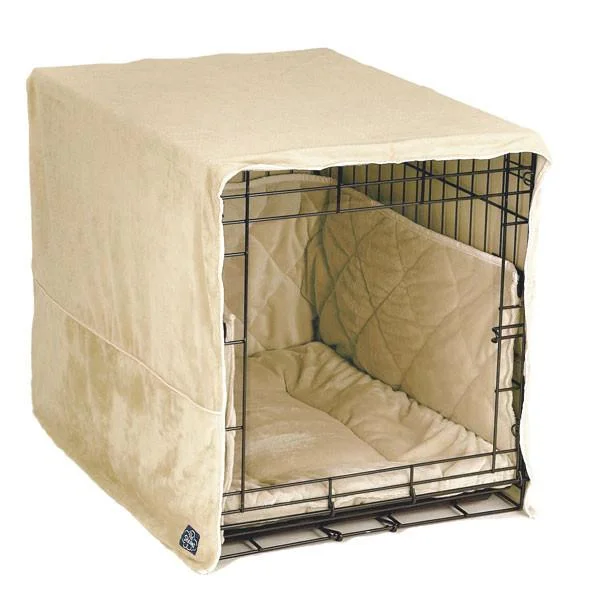 Pet-safe floor wipes-Plush Cratewear Dog Crate Cover