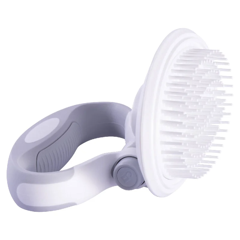 Pet-safe carpet cleaner-Pet Life® Gyrater Swivel Grooming Brush