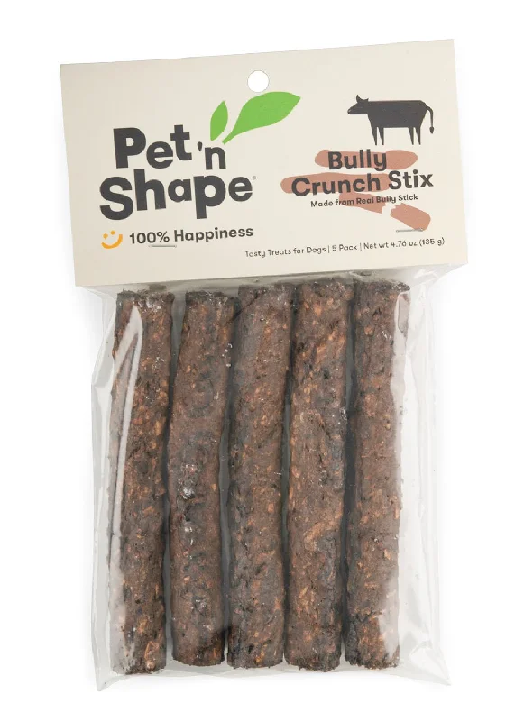 Bamboo bird resting perch-Pet n Shape Bully Crunch Stix