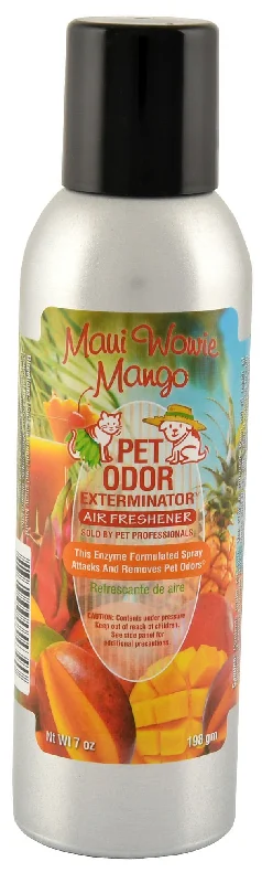 Plaid cat walking harness-Pet Odor Exterminator Spray, Maui Wowie Mango