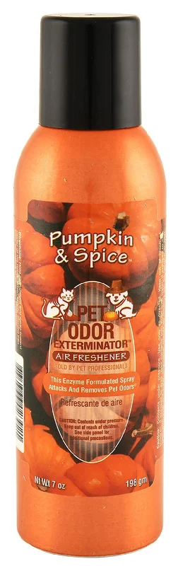 Portable pet fun tunnel-Pet Odor Exterminator Spray, Pumpkin Spice, 7 oz