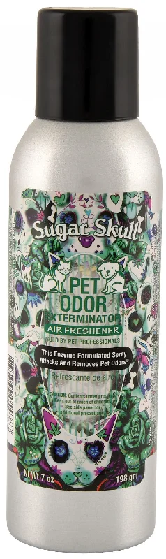 Compact dog agility hurdle-Pet Odor Exterminator Air Freshener, Sugar Skull, 7 oz