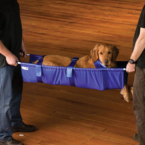 Retractable dog tie-out-Pet Stretcher