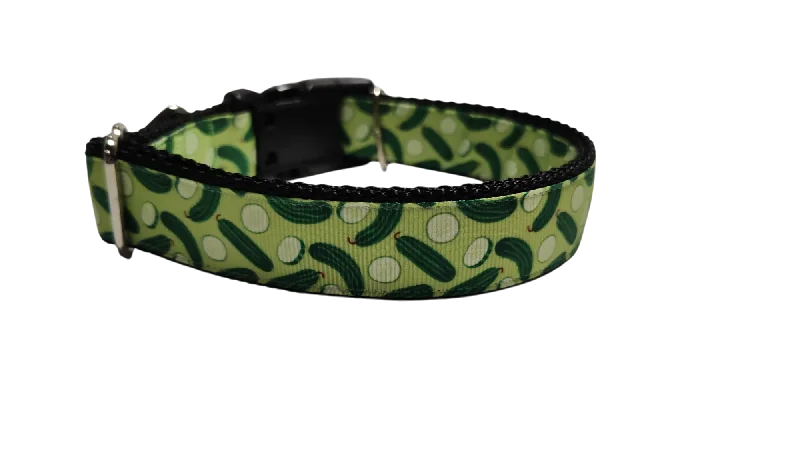 Patterned bird flight harness-Pickles Nylon Dog Collar