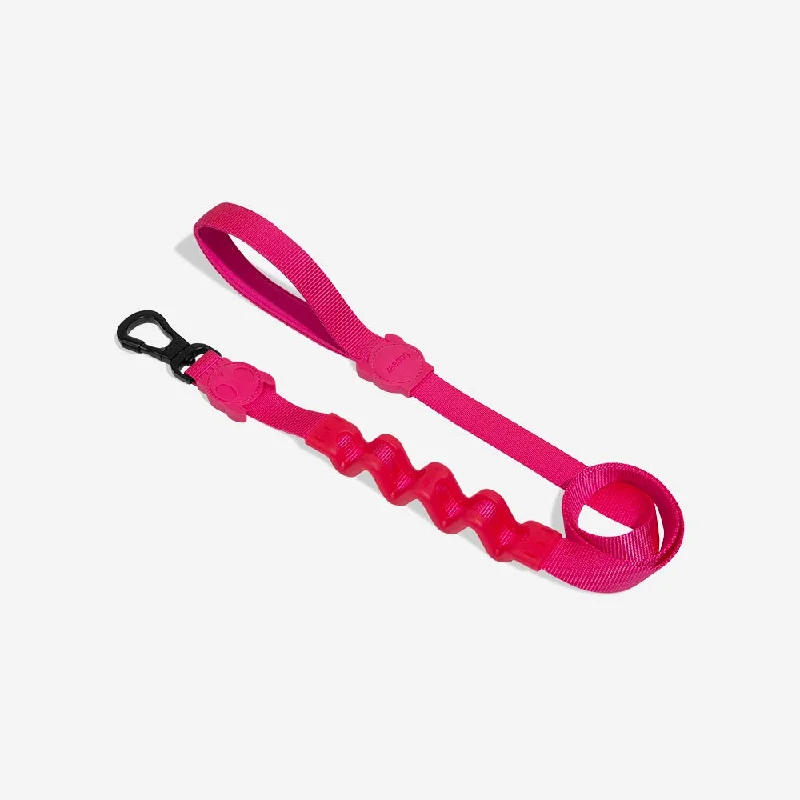 Tough rubber pet ring-Pink LED | Ruff Leash 2.0