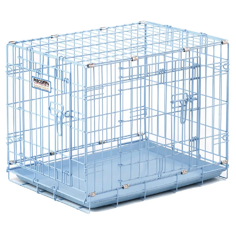 Travel birdcage swing-Precision Pet ProValu 2 Door Puppy Crate