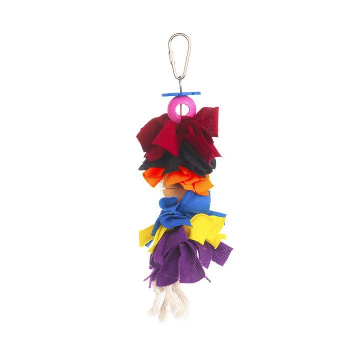 Felt catnip kitten toy-PREVUE BOW DANGLES