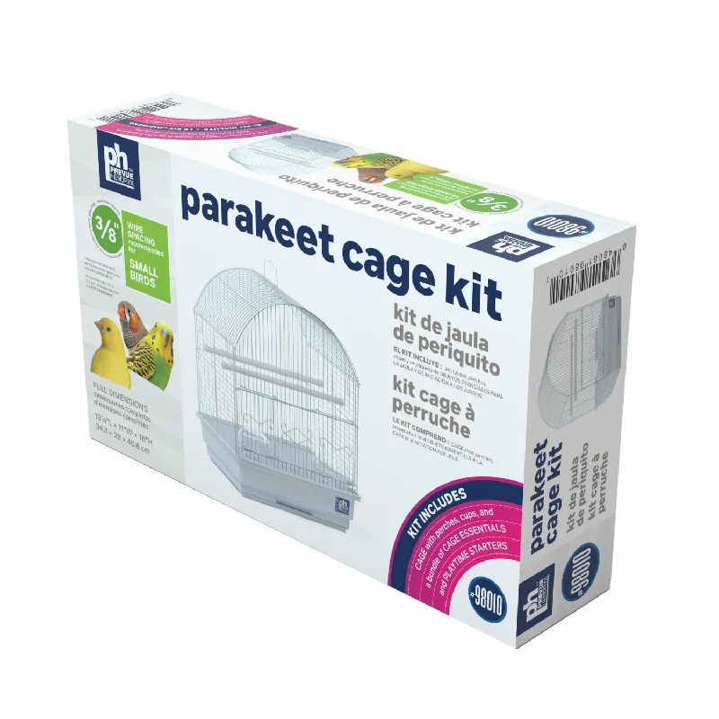 Travel cat litter box-PREVUE PARAKEET CAGE KIT