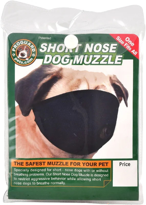 Plush pet bathrobe-ProGuard Short-Nose Mesh Dog Muzzle