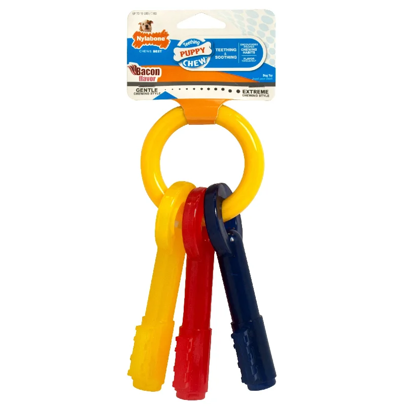 Stretch pet car belt-Nylabone Puppy Teething Keys