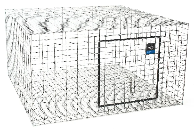 Slide-out pet gate-Pet Lodge Rabbit Hutch