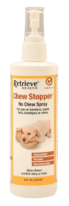 Wheeled pet travel stroller-Retrieve Chew Stopper, 8 oz