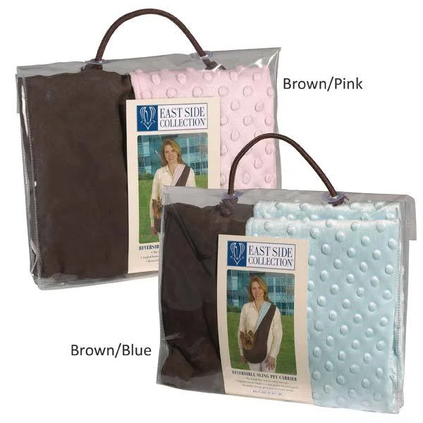 Travel-size dog grooming pack-Reversible Sling Pet Carrier