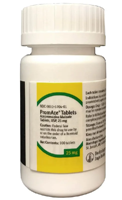 Curved cat scratching pole-PromAce (acepromazine maleate) Tablets for Horses, Dogs, & Cats