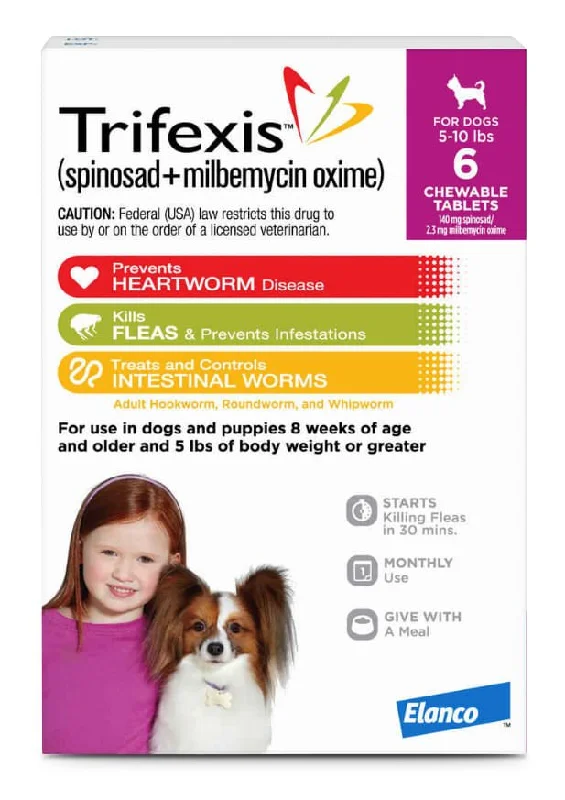 Durable rubber pet disc-Rx Trifexis Chewable Tablets for Dogs