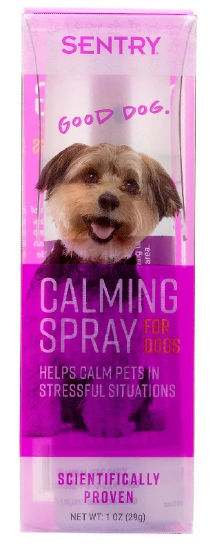 Unscented dog waste bags-SENTRY Calming Spray for Dogs