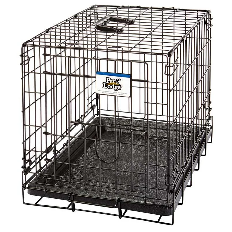 Low-noise pet water pump-Single Door Wire Dog Crate