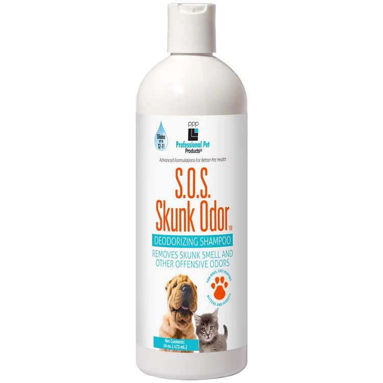 Modular dog travel crate-Skunk Odor Shampoo (SOS), 16 oz