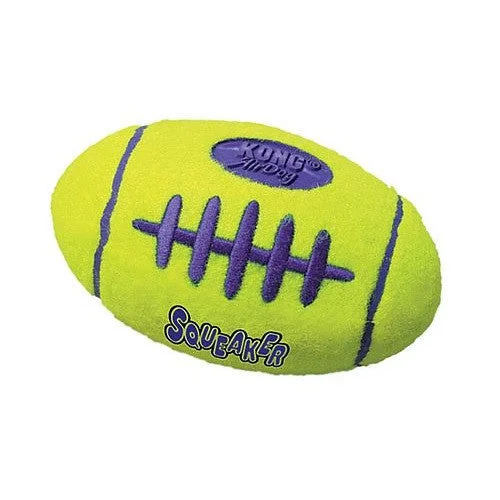 Organic pet toy pack-Small Kong Air Dog Squeaker Football Toy