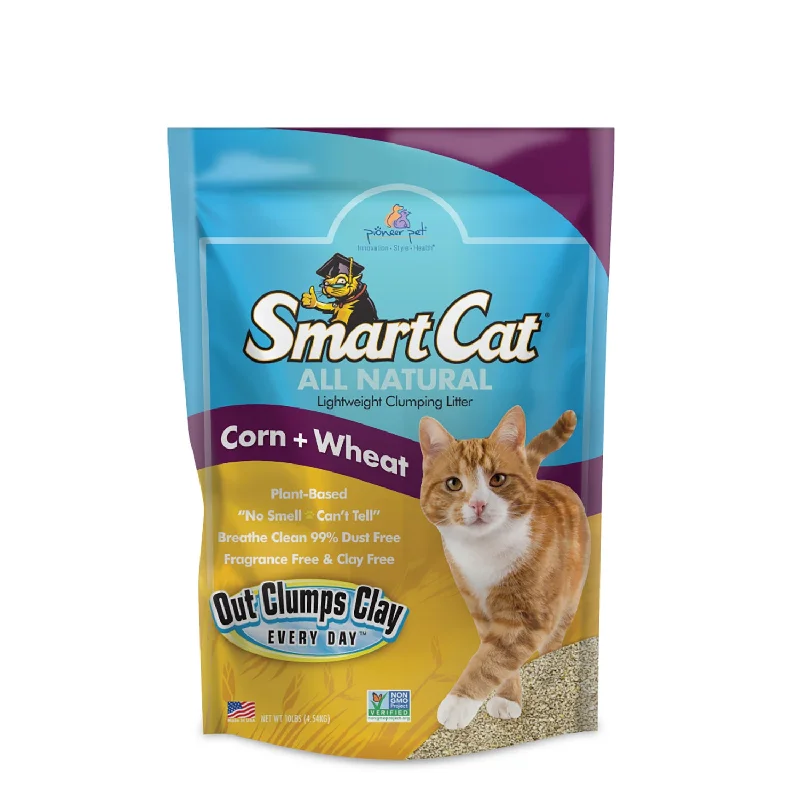 Textured puppy chew ring-SMARTCAT CORN + WHEAT 10LB