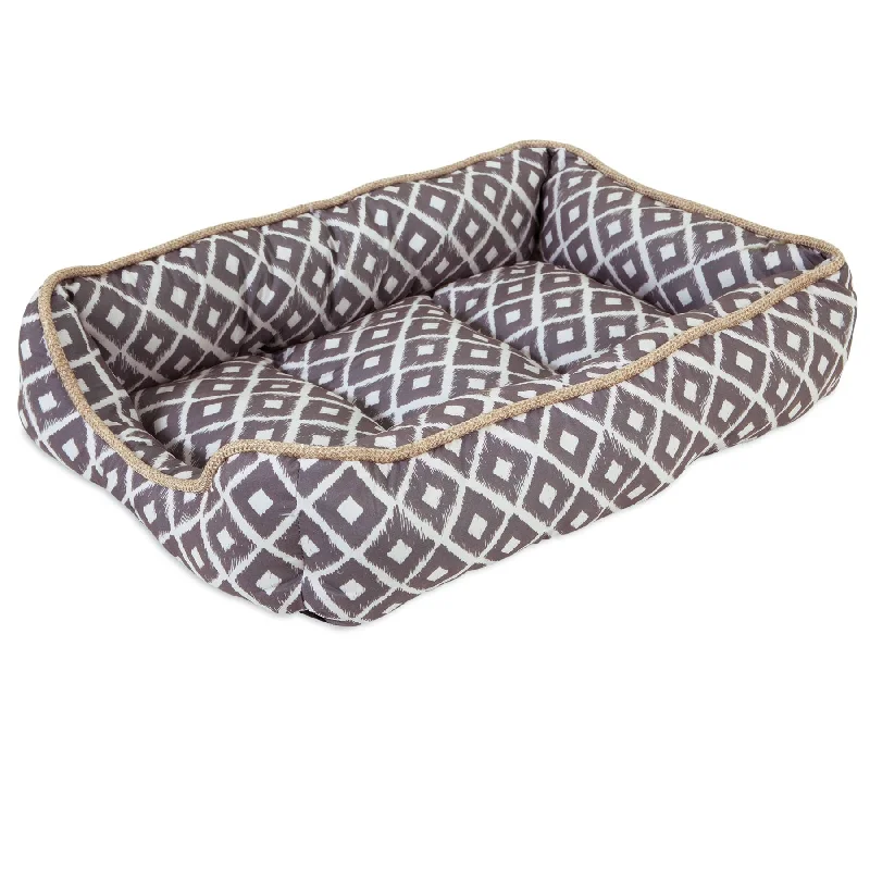 Odor-neutral pet filter-SnooZZy IKAT Drawer Bed - Gray