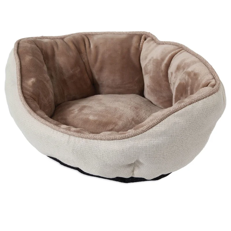 Pet-safe cleaning gel-SnooZZy Rustic Elegance Clamshell Pet Bed