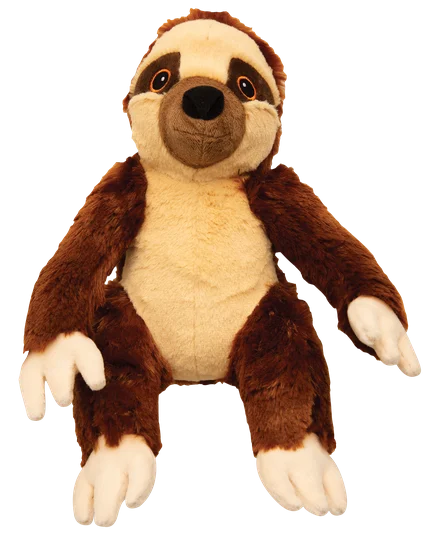 Ice-pack pet cooling mat-Snugarooz Sasha the Sloth Plush Dog Toy