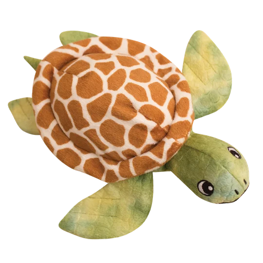 Double-sided pet comb-Snugarooz Shelldon the Turtle Plush Dog Toy