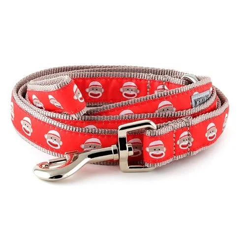 Fabric bunny chew toy-Sock Monkey Collar and Lead Collection