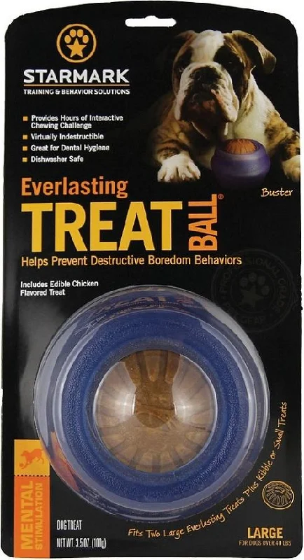 Electric pet claw filer-Starmark Everlasting Treat Ball Dog Chew Toy