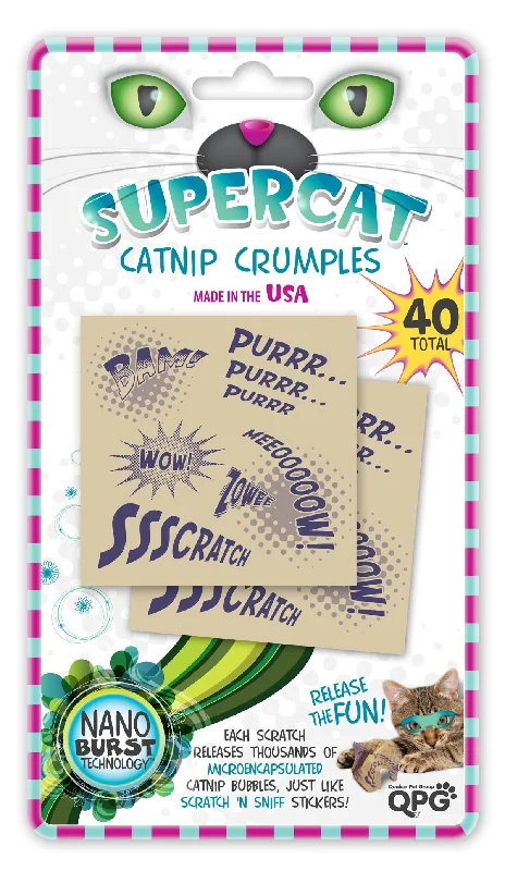 Pet-safe odor neutralizer-SuperCat  Catnip Crumples